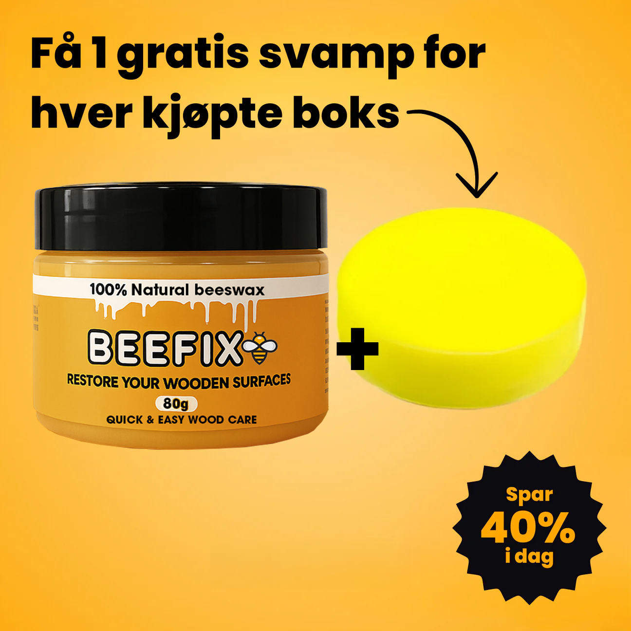 BeeFIX™ - Forny tremøblene dine uten å renovere